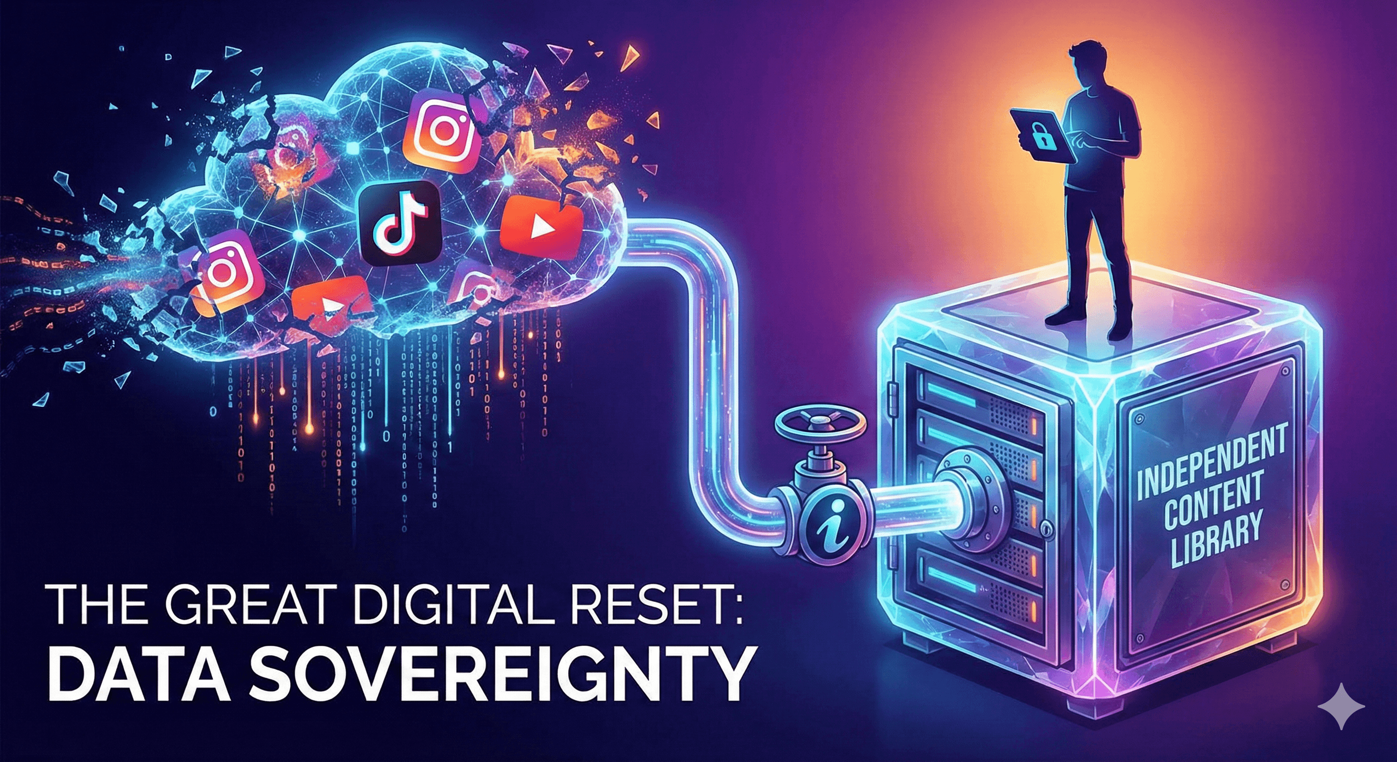 The Great Digital Reset - Why Smart Creators Are Taking Their Data Offline